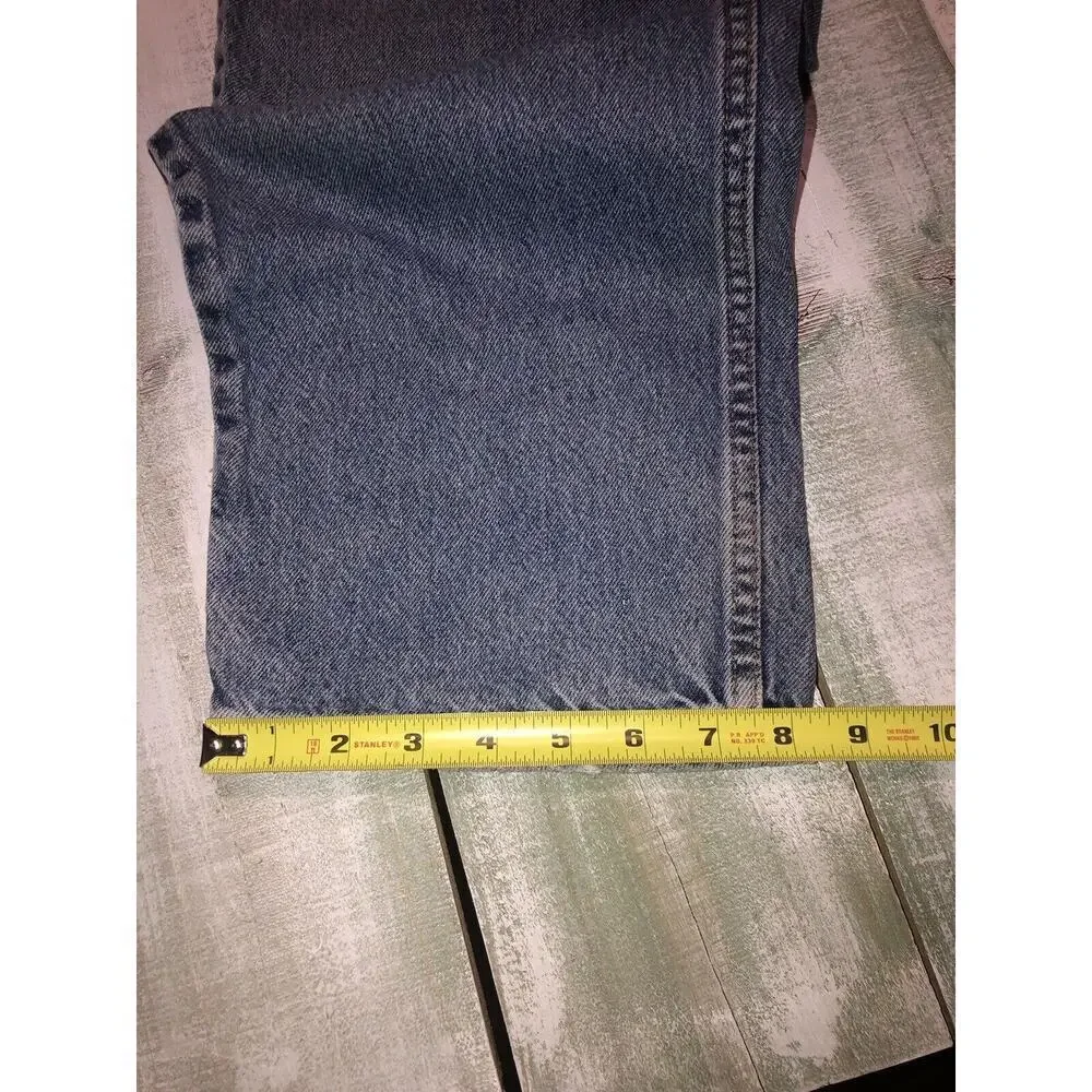 Vtg Levi's 540 Relaxed Fit Blue Jeans Mens Size 40x29 Measured 90’s Brown Tab